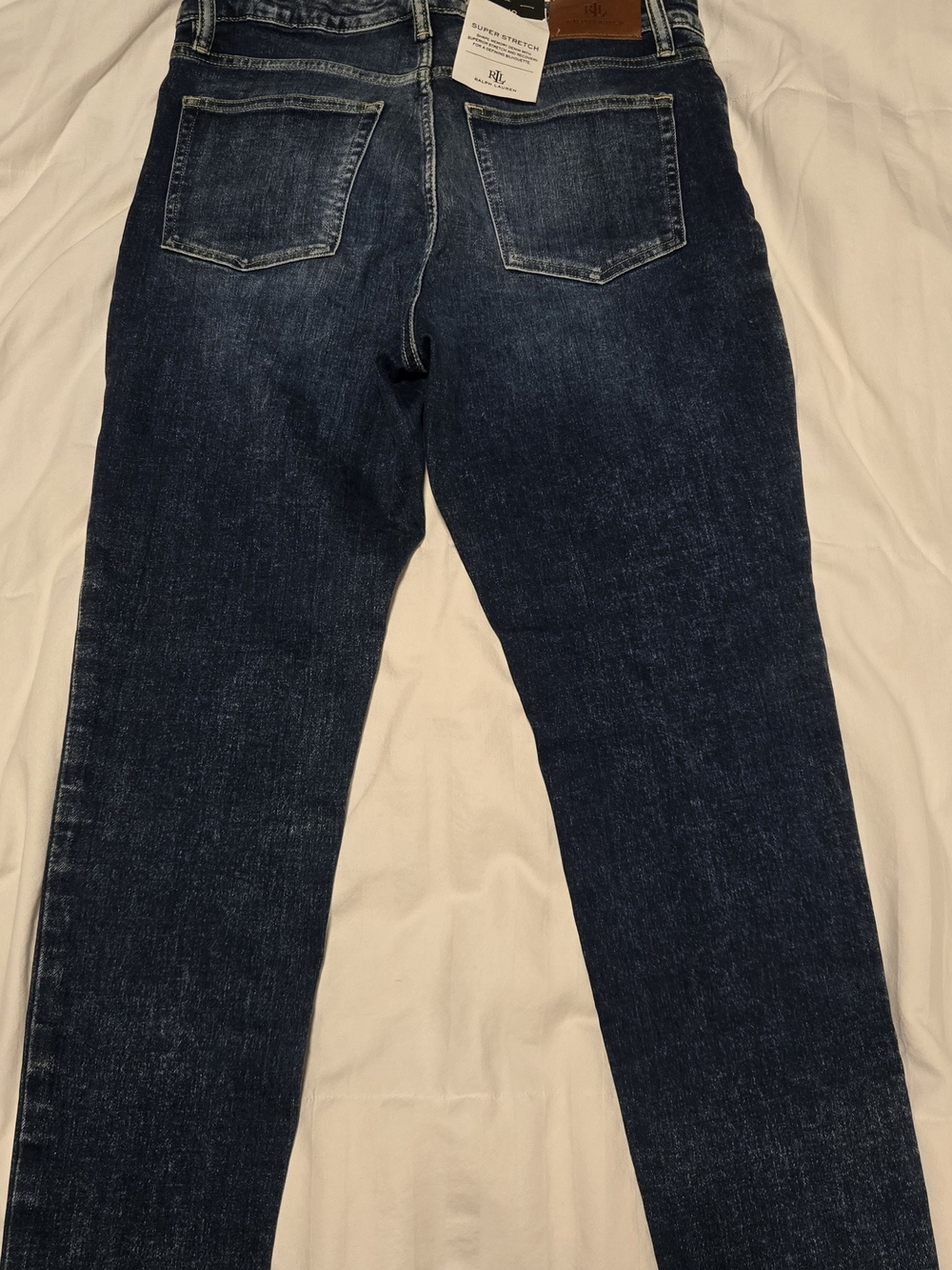 Brand NEW with tags - Ralph Lauren Women's High-Rise Super Stretch Skinny Jeans